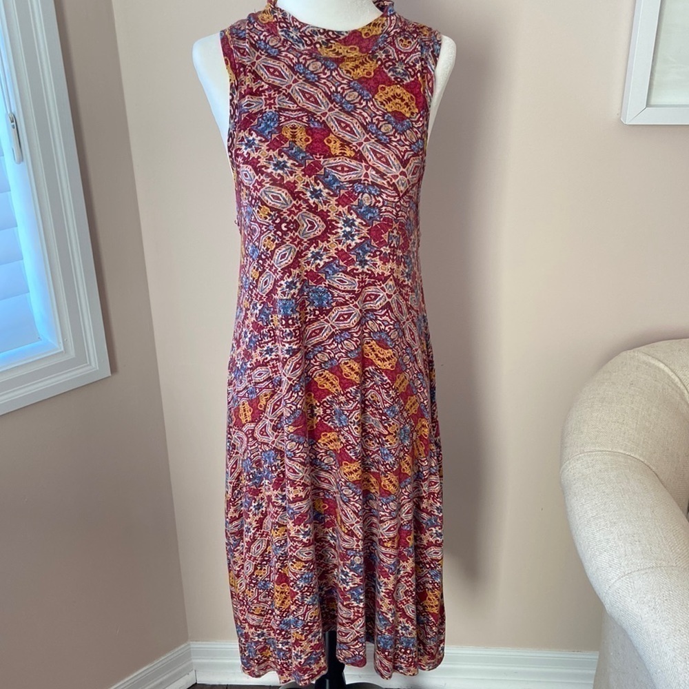 𝅺MAEVE | Printed Sleeveless Dress